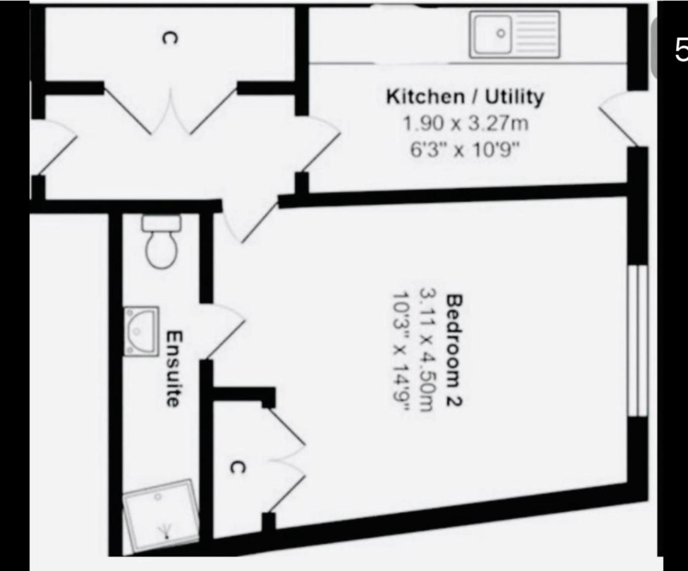 Modern Ground Floor Apartment With Free Parking Very Near Centre Ріпон Екстер'єр фото